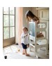 Πύργος εκμάθησης 3 σε 1 white montessori